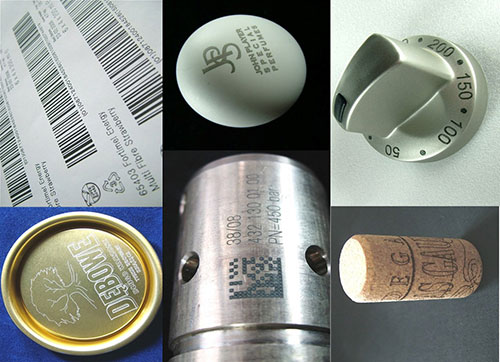 نمونه های مارکینگ لیزری بر روی محصولات با لیزر سولاریس